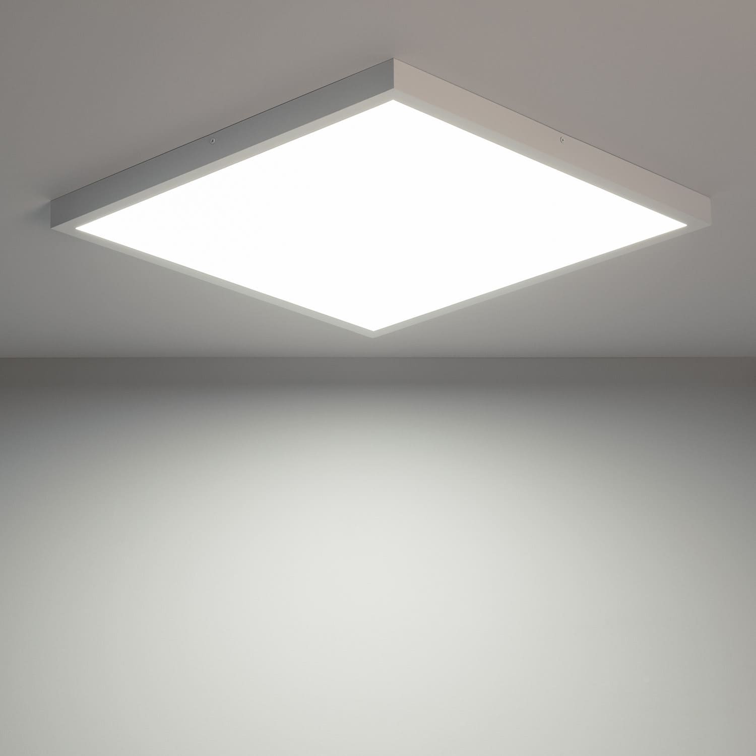 Plafonnier LED Carré 48W 60x60cm Blanc