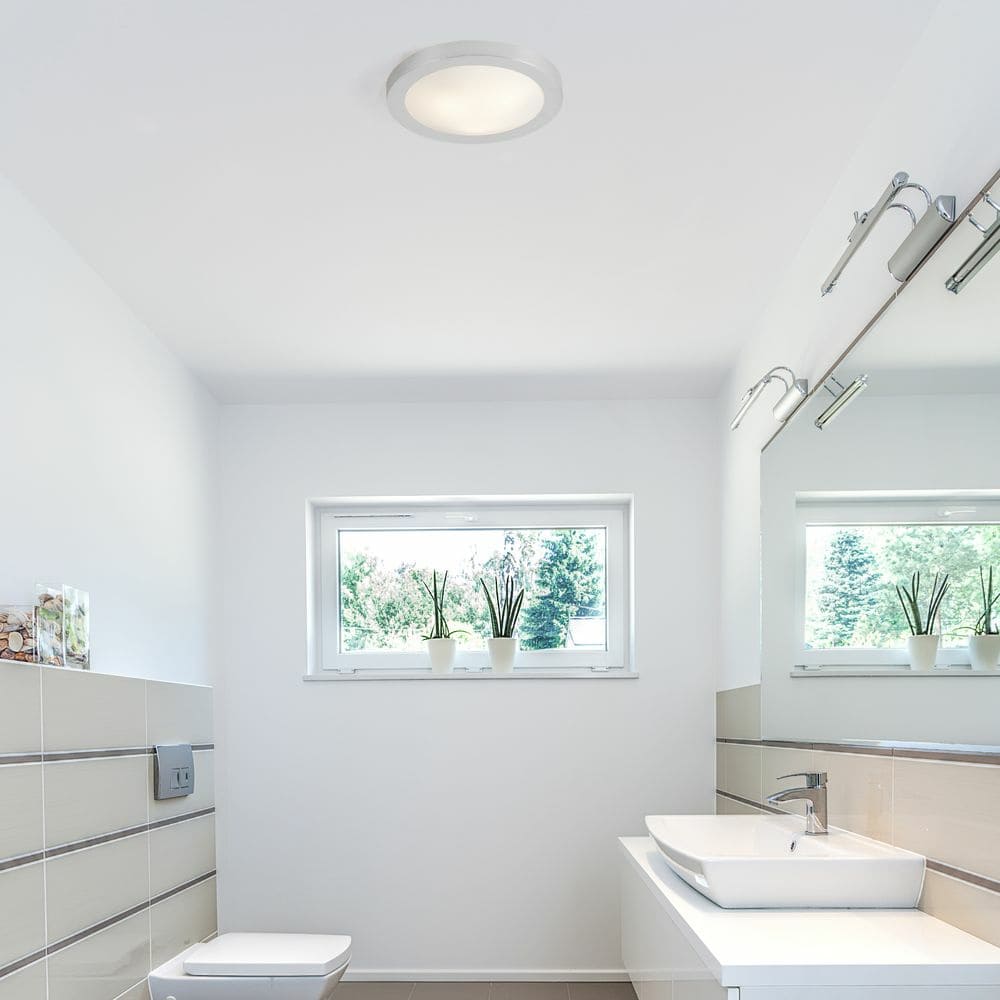 Dalle Led - Luminaire wc - Panneau led plafond - Plafonniers de salle de  bain - Luminaires intérieur plafonnier - Lampe