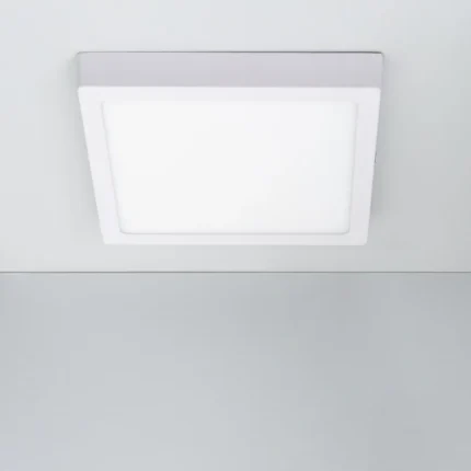 Plafonnier LED Rond Aluminium Slim 18W CCT Sélectionnable Galán