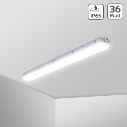 Lumière LED Batten 120 cm 36W Blanc Neutre 4000K 