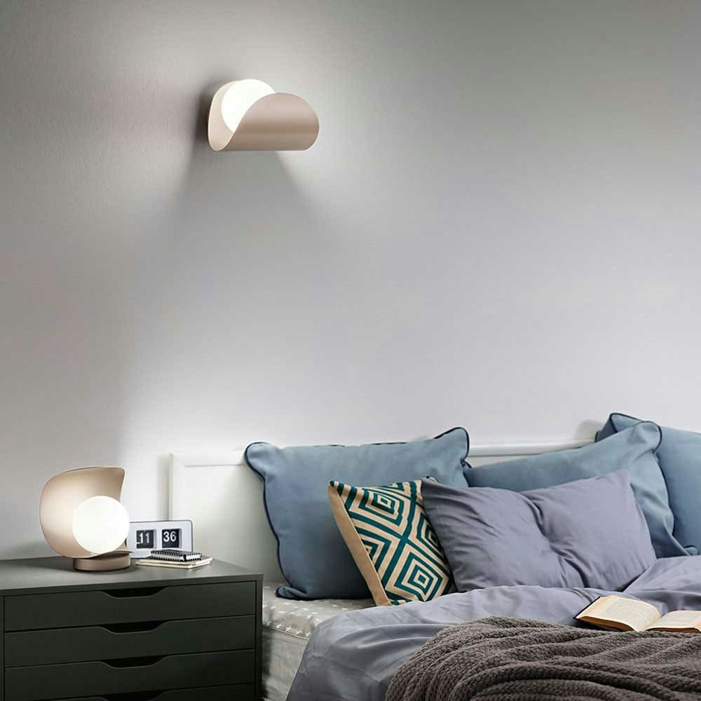 Lampe LED tactile Adria Argent - Fabas Luce