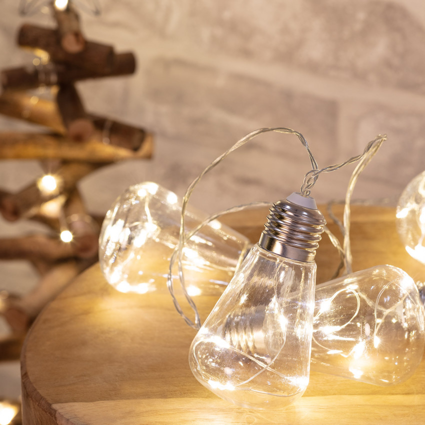 Guirlande d'Ampoules LED Edison 2m - Duraled