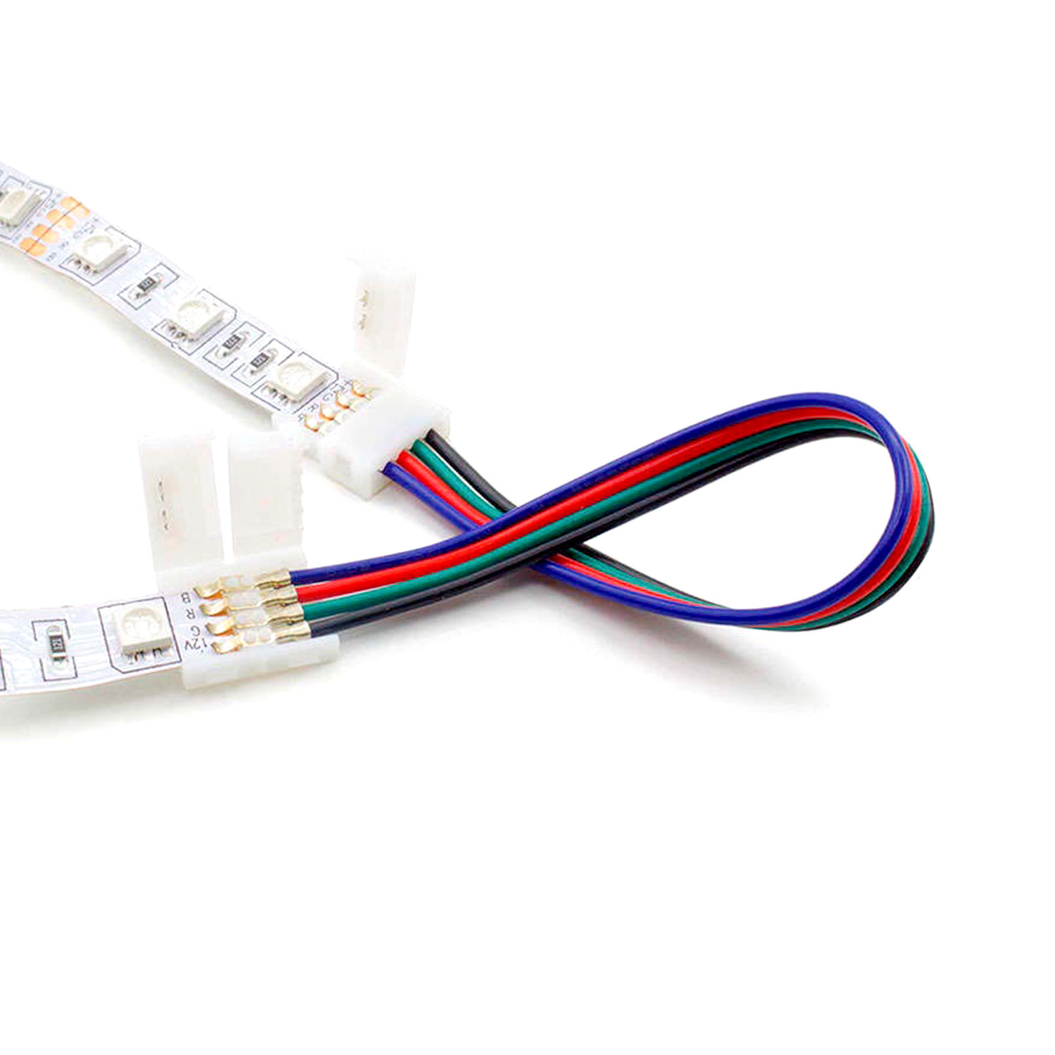 Connecteur Rapide Type T Ruban LED 12V RGB - Rubans LED - Accessoires